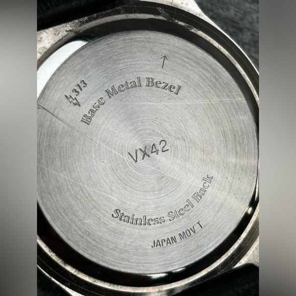 Advance Quartz Night Reader Date VX42 Analog Adult Wrist Watch Japan Works - Picture 13 of 16